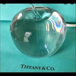 Tiffany & Co apple paper weight
